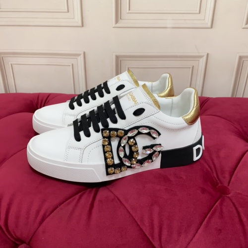 Cheap Dolce &amp; Gabbana D&amp;G Casual Shoes For Men #1149814 Replica Wholesale [$108.00 USD] [ITEM#1149814] on Replica Dolce &amp; Gabbana D&amp;G Casual Shoes