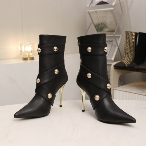 Cheap Balmain Boots For Women #1149908 Replica Wholesale [$108.00 USD] [ITEM#1149908] on Replica Balmain Boots