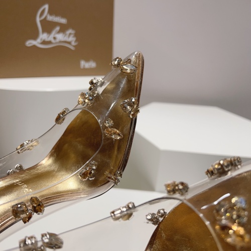 Cheap Christian Louboutin High-heeled shoes For Women #1150044 Replica Wholesale [$125.00 USD] [ITEM#1150044] on Replica Christian Louboutin High-heeled shoes