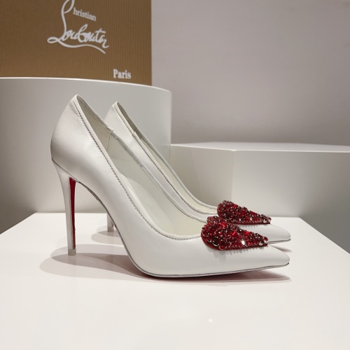 Cheap Christian Louboutin High-heeled shoes For Women #1150046 Replica Wholesale [$132.00 USD] [ITEM#1150046] on Replica Christian Louboutin High-heeled shoes