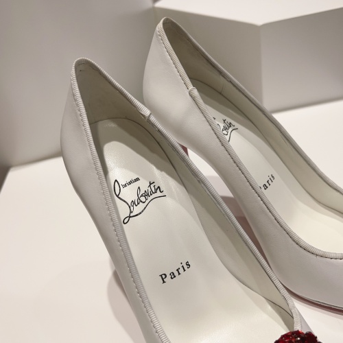 Cheap Christian Louboutin High-heeled shoes For Women #1150046 Replica Wholesale [$132.00 USD] [ITEM#1150046] on Replica Christian Louboutin High-heeled shoes