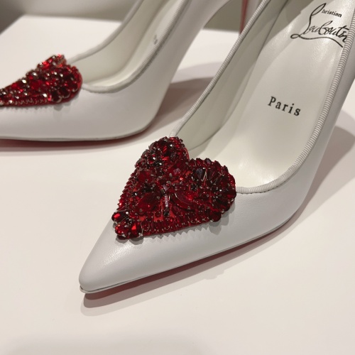 Cheap Christian Louboutin High-heeled shoes For Women #1150046 Replica Wholesale [$132.00 USD] [ITEM#1150046] on Replica Christian Louboutin High-heeled shoes