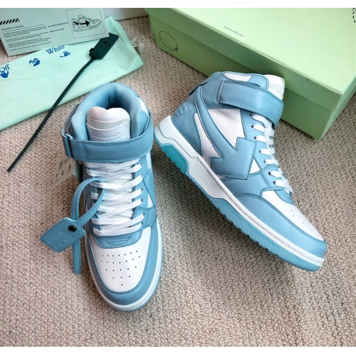 Cheap Off-White High Tops Shoes For Women #1150476 Replica Wholesale [$125.00 USD] [ITEM#1150476] on Replica Off-White High Tops Shoes