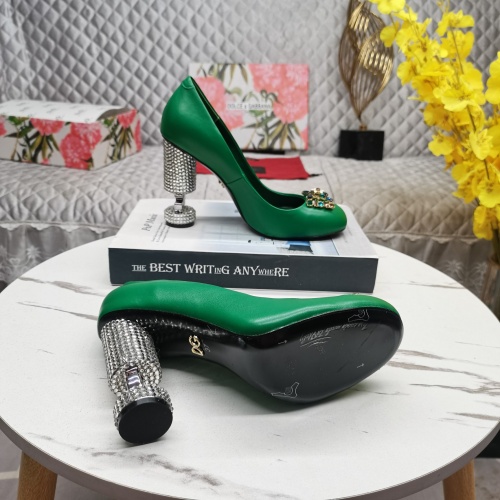Cheap Dolce &amp; Gabbana D&amp;G High-Heeled Shoes For Women #1150516 Replica Wholesale [$162.00 USD] [ITEM#1150516] on Replica Dolce &amp; Gabbana D&amp;G High-Heeled Shoes