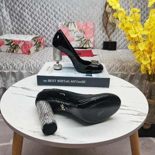 Cheap Dolce &amp; Gabbana D&amp;G High-Heeled Shoes For Women #1150517 Replica Wholesale [$162.00 USD] [ITEM#1150517] on Replica Dolce &amp; Gabbana D&amp;G High-Heeled Shoes