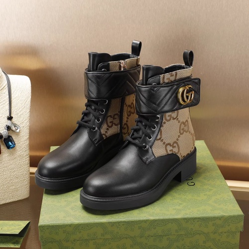 Cheap Gucci Boots For Women #1150544 Replica Wholesale [$102.00 USD] [ITEM#1150544] on Replica Gucci Boots