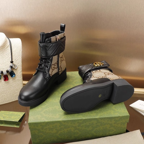 Cheap Gucci Boots For Women #1150544 Replica Wholesale [$102.00 USD] [ITEM#1150544] on Replica Gucci Boots