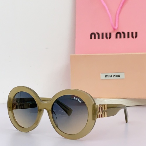 Cheap MIU MIU AAA Quality Sunglasses #1150943 Replica Wholesale [$60.00 USD] [ITEM#1150943] on Replica MIU MIU AAA Sunglasses