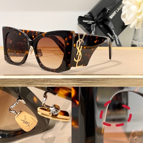 Cheap Yves Saint Laurent YSL AAA Quality Sunglasses #1151193 Replica Wholesale [$64.00 USD] [ITEM#1151193] on Replica Yves Saint Laurent YSL AAA Quality Sunglasses