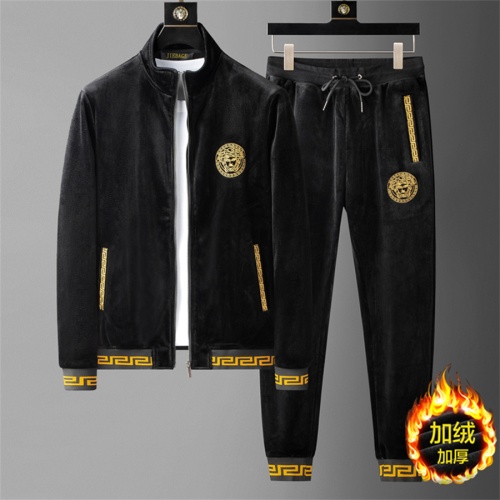 Cheap Versace Tracksuits Long Sleeved For Men #1151899 Replica Wholesale [$98.00 USD] [ITEM#1151899] on Replica Versace Tracksuits