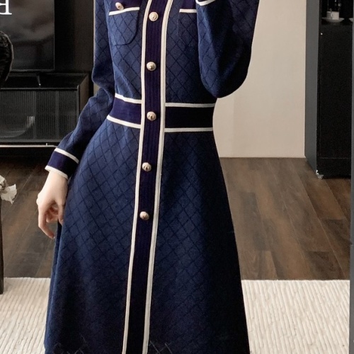 Cheap Chanel Dresses Long Sleeved For Women #1152067 Replica Wholesale [$68.00 USD] [ITEM#1152067] on Replica Chanel Dresses