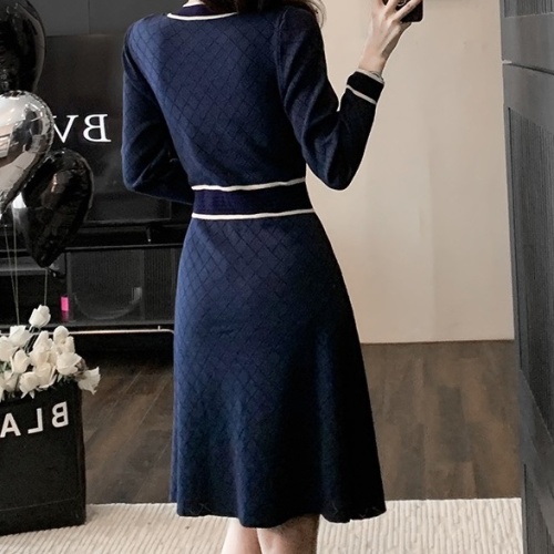 Cheap Chanel Dresses Long Sleeved For Women #1152067 Replica Wholesale [$68.00 USD] [ITEM#1152067] on Replica Chanel Dresses