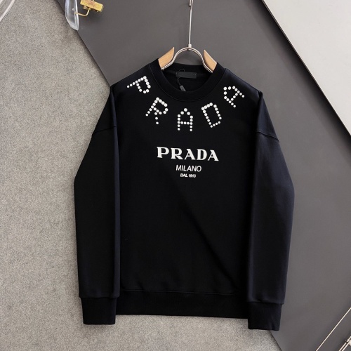 Cheap Prada Hoodies Long Sleeved For Men #1152482 Replica Wholesale [$82.00 USD] [ITEM#1152482] on Replica Prada Hoodies