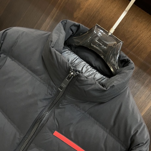 Cheap Prada Down Feather Coat Long Sleeved For Men #1152509 Replica Wholesale [$182.00 USD] [ITEM#1152509] on Replica Prada Down Feather Coat