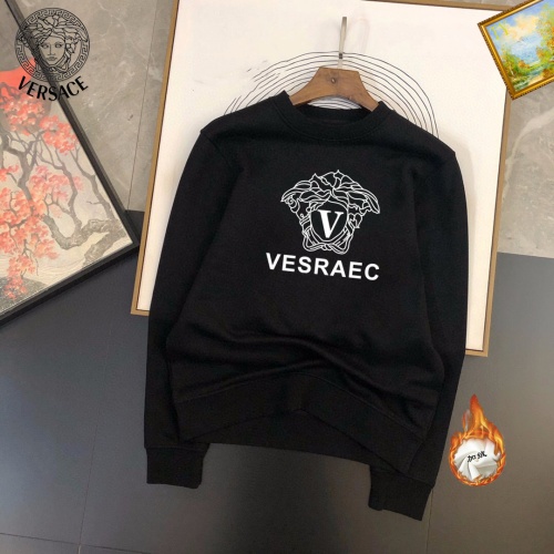 Cheap Versace Hoodies Long Sleeved For Men #1152634 Replica Wholesale [$45.00 USD] [ITEM#1152634] on Replica Versace Hoodies