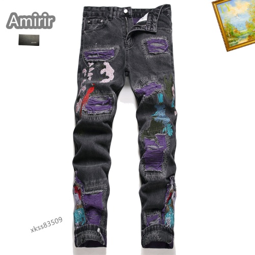 Cheap Amiri Jeans For Men #1152707 Replica Wholesale [$48.00 USD] [ITEM#1152707] on Replica Amiri Jeans