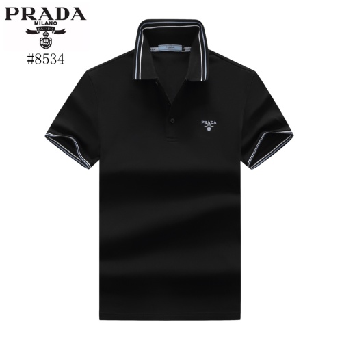 Cheap Prada T-Shirts Short Sleeved For Men #1152780 Replica Wholesale [$39.00 USD] [ITEM#1152780] on Replica Prada T-Shirts