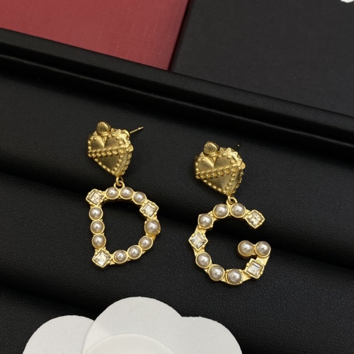 Cheap Dolce &amp; Gabbana D&amp;G Earrings For Women #1153073 Replica Wholesale [$29.00 USD] [ITEM#1153073] on Replica Dolce &amp; Gabbana D&amp;G Earrings