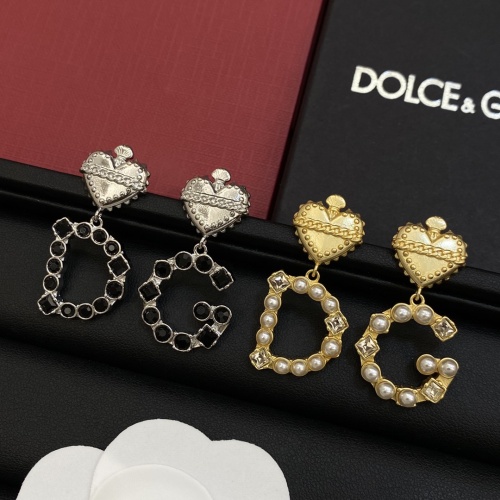 Cheap Dolce &amp; Gabbana D&amp;G Earrings For Women #1153074 Replica Wholesale [$29.00 USD] [ITEM#1153074] on Replica Dolce &amp; Gabbana D&amp;G Earrings