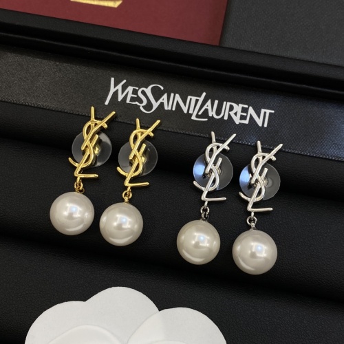 Cheap Yves Saint Laurent YSL Earrings For Women #1153283 Replica Wholesale [$27.00 USD] [ITEM#1153283] on Replica Yves Saint Laurent YSL Earrings