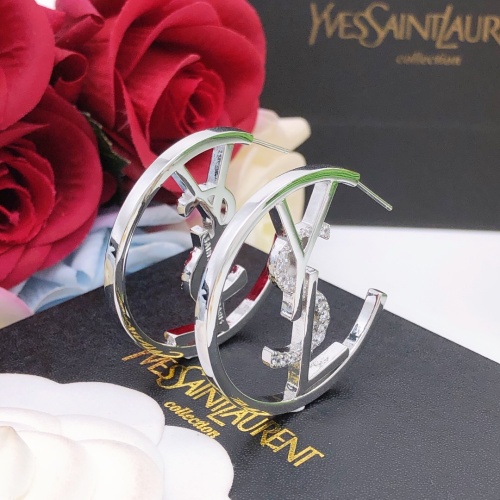 Cheap Yves Saint Laurent YSL Earrings For Women #1154425 Replica Wholesale [$32.00 USD] [ITEM#1154425] on Replica Yves Saint Laurent YSL Earrings