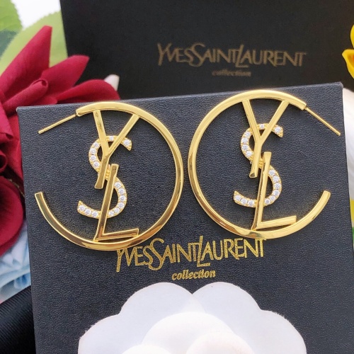 Cheap Yves Saint Laurent YSL Earrings For Women #1154426 Replica Wholesale [$32.00 USD] [ITEM#1154426] on Replica Yves Saint Laurent YSL Earrings