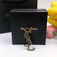 Cheap Yves Saint Laurent Brooches For Women #1145605 Replica Wholesale [$27.00 USD] [ITEM#1145605] on Replica Yves Saint Laurent Brooches