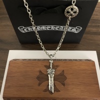 Cheap Chrome Hearts Necklaces #1146017 Replica Wholesale [$56.00 USD] [ITEM#1146017] on Replica Chrome Hearts Necklaces