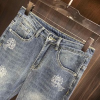 Cheap Chrome Hearts Jeans For Men #1146137 Replica Wholesale [$82.00 USD] [ITEM#1146137] on Replica Chrome Hearts Jeans