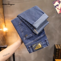 Cheap Salvatore Ferragamo Jeans For Men #1147304 Replica Wholesale [$42.00 USD] [ITEM#1147304] on Replica Salvatore Ferragamo Jeans