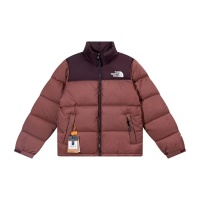 The North Face Down Feather Coat Long Sleeved For Unisex #1147609