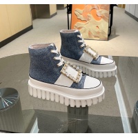 Cheap Roger Vivier High Tops Shoes For Women #1148401 Replica Wholesale [$105.00 USD] [ITEM#1148401] on Replica Roger Vivier High Tops Shoes