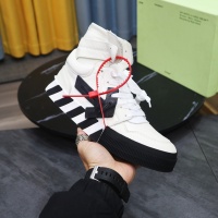Cheap Off-White High Tops Shoes For Men #1148587 Replica Wholesale [$105.00 USD] [ITEM#1148587] on Replica Off-White High Tops Shoes