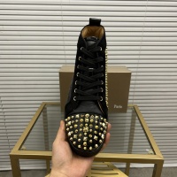 Cheap Christian Louboutin High Top Shoes For Men #1148724 Replica Wholesale [$98.00 USD] [ITEM#1148724] on Replica Christian Louboutin High Top Shoes