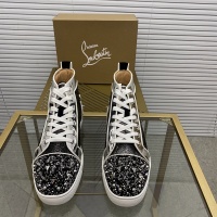 Cheap Christian Louboutin High Top Shoes For Men #1148726 Replica Wholesale [$98.00 USD] [ITEM#1148726] on Replica Christian Louboutin High Top Shoes