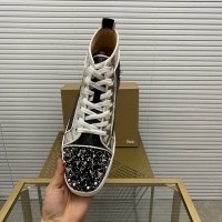 Cheap Christian Louboutin High Top Shoes For Men #1148726 Replica Wholesale [$98.00 USD] [ITEM#1148726] on Replica Christian Louboutin High Top Shoes