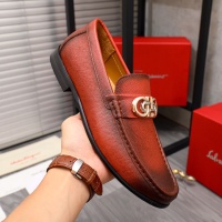 Cheap Salvatore Ferragamo Leather Shoes For Men #1148778 Replica Wholesale [$85.00 USD] [ITEM#1148778] on Replica Salvatore Ferragamo Leather Shoes