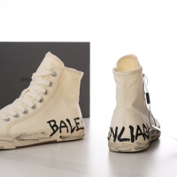 Cheap Balenciaga High Tops Shoes For Men #1149613 Replica Wholesale [$108.00 USD] [ITEM#1149613] on Replica Balenciaga High Tops Shoes