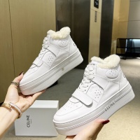 Cheap Celine High Top Shoes For Women #1149736 Replica Wholesale [$112.00 USD] [ITEM#1149736] on Replica Celine High Top Shoes