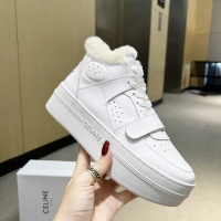 Cheap Celine High Top Shoes For Women #1149736 Replica Wholesale [$112.00 USD] [ITEM#1149736] on Replica Celine High Top Shoes