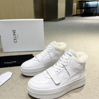 Cheap Celine High Top Shoes For Women #1149736 Replica Wholesale [$112.00 USD] [ITEM#1149736] on Replica Celine High Top Shoes