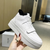 Cheap Celine High Top Shoes For Women #1149738 Replica Wholesale [$112.00 USD] [ITEM#1149738] on Replica Celine High Top Shoes