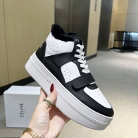 Cheap Celine High Top Shoes For Women #1149739 Replica Wholesale [$112.00 USD] [ITEM#1149739] on Replica Celine High Top Shoes