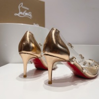 Cheap Christian Louboutin High-heeled shoes For Women #1150042 Replica Wholesale [$125.00 USD] [ITEM#1150042] on Replica Christian Louboutin High-heeled shoes