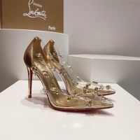 Cheap Christian Louboutin High-heeled shoes For Women #1150044 Replica Wholesale [$125.00 USD] [ITEM#1150044] on Replica Christian Louboutin High-heeled shoes
