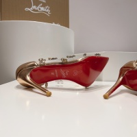 Cheap Christian Louboutin High-heeled shoes For Women #1150044 Replica Wholesale [$125.00 USD] [ITEM#1150044] on Replica Christian Louboutin High-heeled shoes