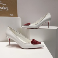 Cheap Christian Louboutin High-heeled shoes For Women #1150045 Replica Wholesale [$132.00 USD] [ITEM#1150045] on Replica Christian Louboutin High-heeled shoes