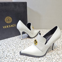 Cheap Versace High-Heeled Shoes For Women #1150189 Replica Wholesale [$130.00 USD] [ITEM#1150189] on Replica Versace High-Heeled Shoes