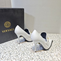 Cheap Versace High-Heeled Shoes For Women #1150198 Replica Wholesale [$130.00 USD] [ITEM#1150198] on Replica Versace High-Heeled Shoes