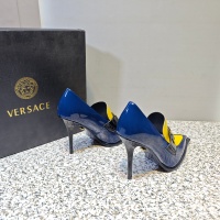 Cheap Versace High-Heeled Shoes For Women #1150202 Replica Wholesale [$130.00 USD] [ITEM#1150202] on Replica Versace High-Heeled Shoes